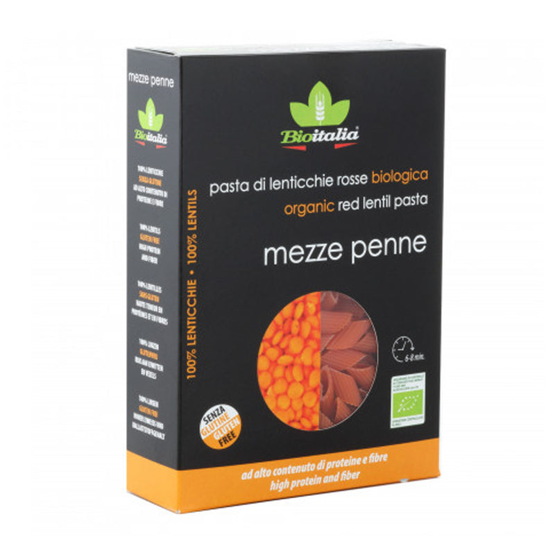 Organic Lentil Mezze Penne Pasta 250G