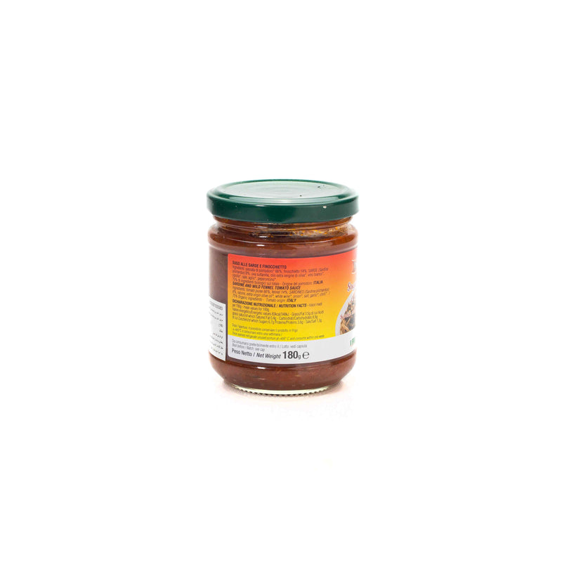 Condi Pasta Organic Sardine Wild Fennel and Tomato Pasta Sauce 180g