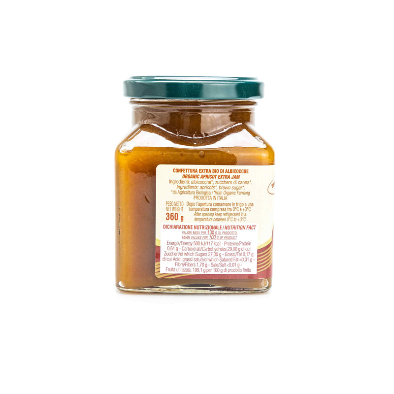 Organic Apricot Extra Jam 360g