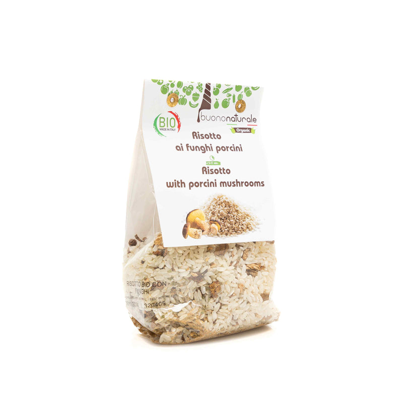 Organic Risotto with Porcini Mushrooms 250g