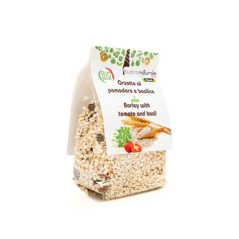 Organic Barley with Tomato and Basil 250g