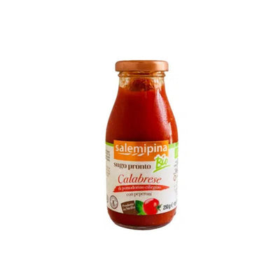 Organic Ready made Cherry Tomato Sauce Calabrese  250g