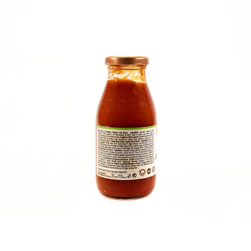 Organic Ready made Cherry Tomato Sauce Norma (Alla Norma) 250g