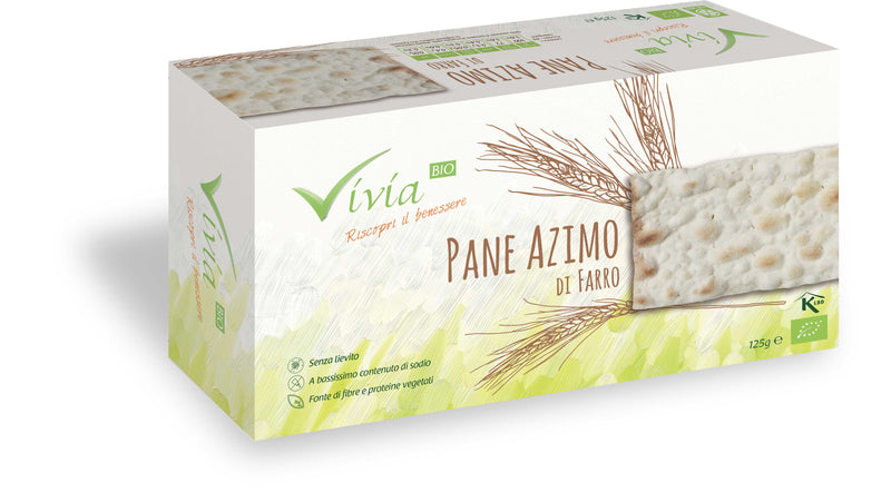 Organic Spelt pane azimo 125g