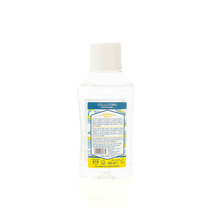 Officina Naturae Organic Mouthwash Lemon Flavour 250ml