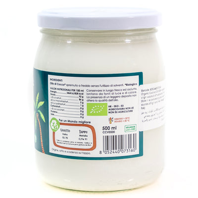 Organic Virgin Coconut Oil 500ml