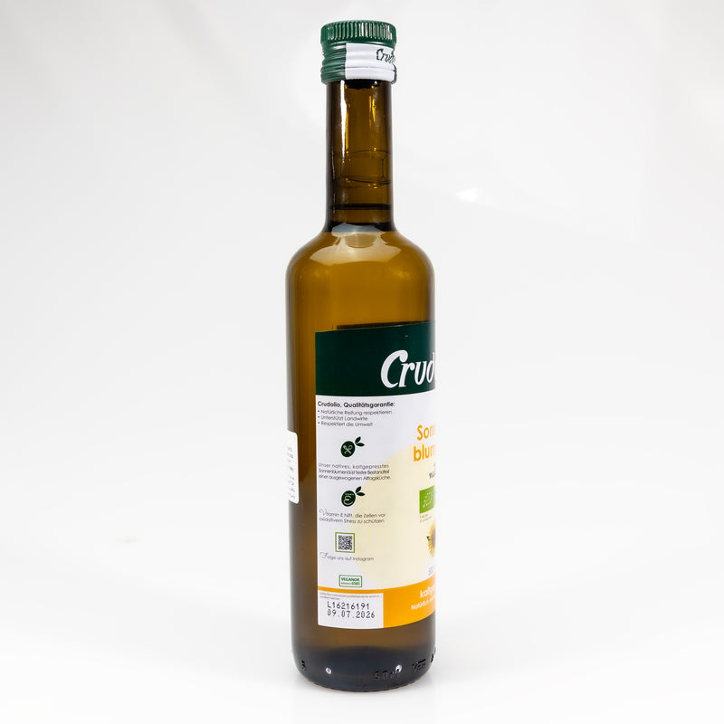 Organic Sunflower Oil 500ml