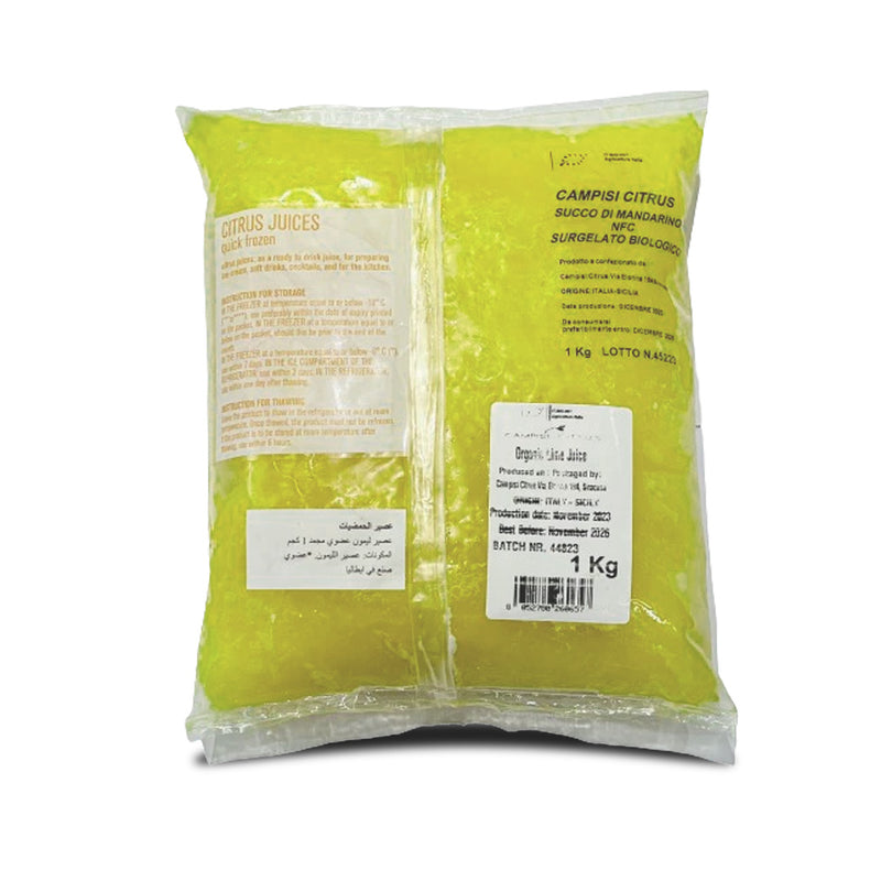 Organic Frozen Lime Juice 1kg