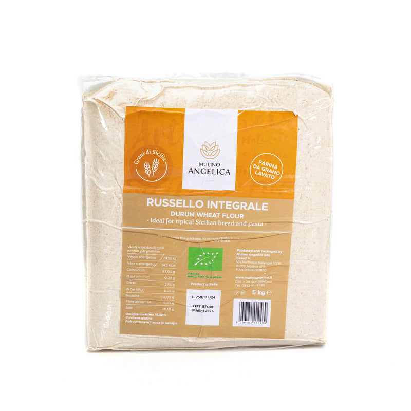 Organic Russello Integrale flour 5kg