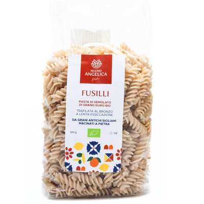 Organic Whole wheat Pasta Fusilli