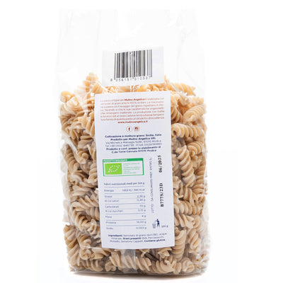 Organic Whole wheat Pasta Fusilli