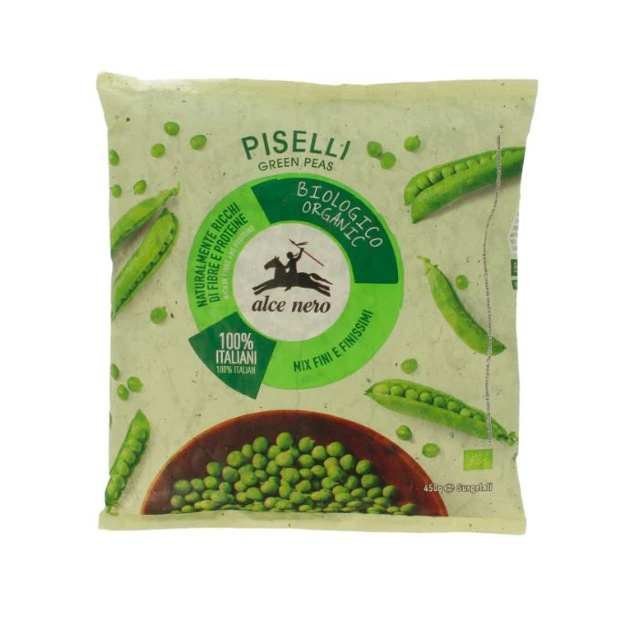 Organic Frozen green Peas 450G