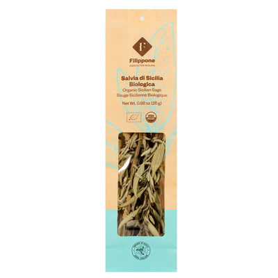 Organic Dry Sage Sprigs 25G