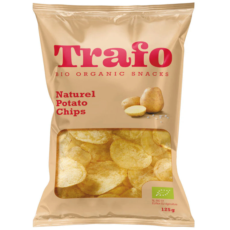 Organic Potato Chrisps Salted Natural 125g