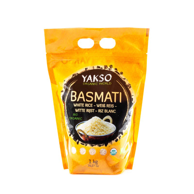 Organic Basmati white rice 1kg