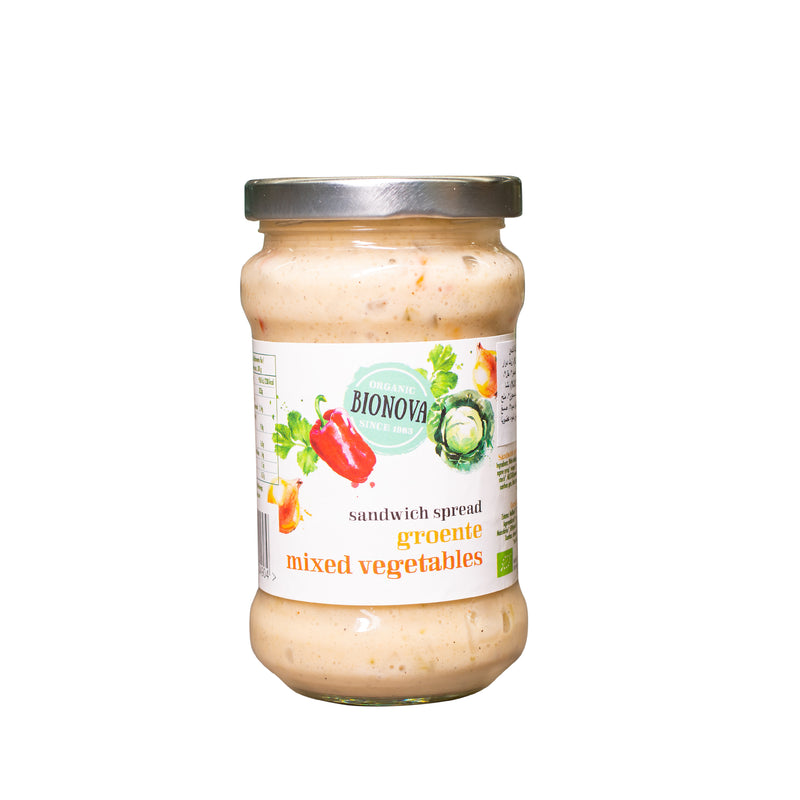 Organic Sandwich spread  mixed Vegetables 285g