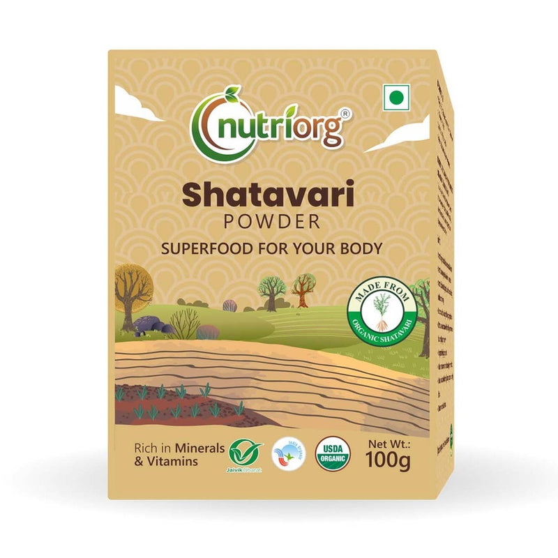 Organic Shatavari (Asparagus racemosus) Powder 100g