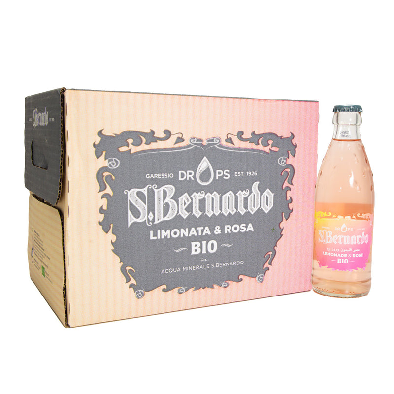 Organic Lemonade & Rose Drink 260ml x 12 (Exclusive Offer)