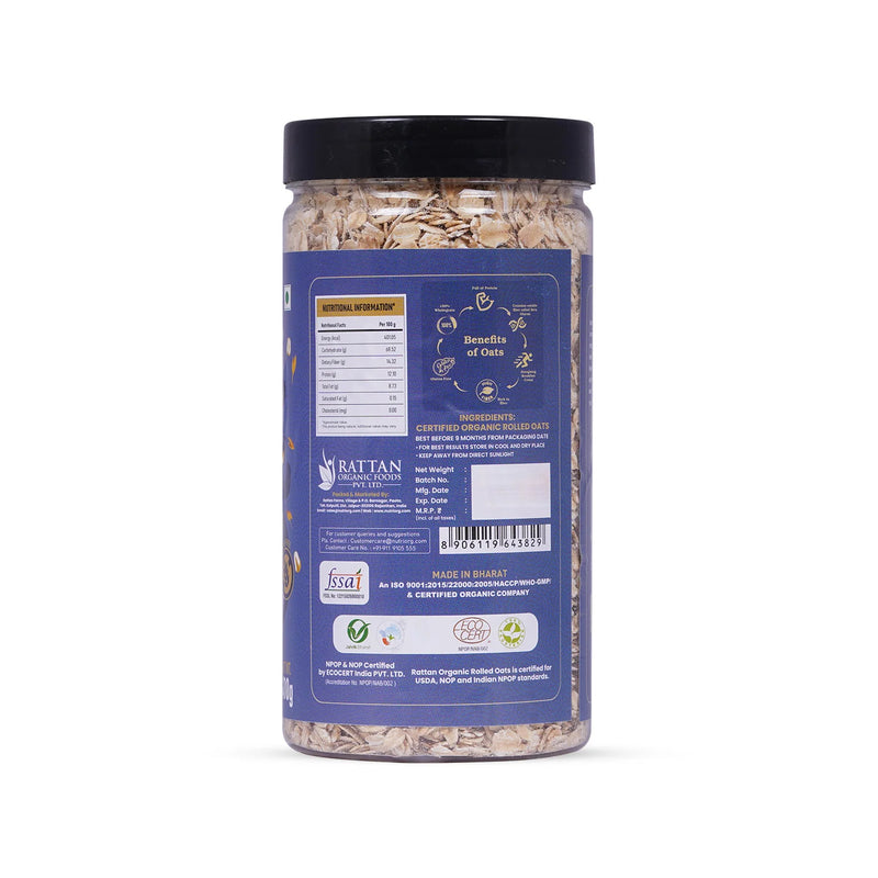 Organic Rolled Oats 400g