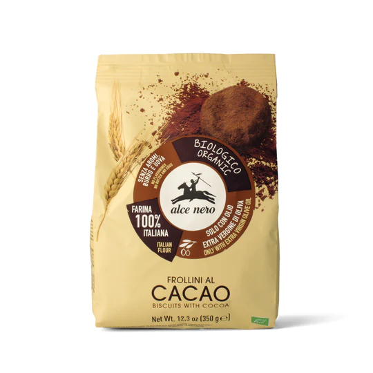 Organic cocoa biscuits 350g