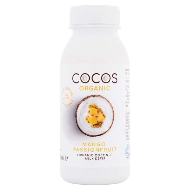 Cocos Organic Mango & Passionfruit Coconut Kefir 200g