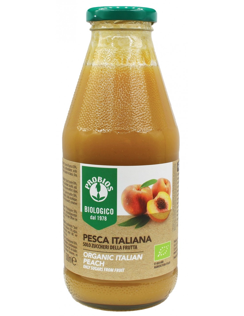 Organic Peach Juice 500ml