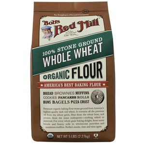 Organic Whole Wheat Flour 5lbs