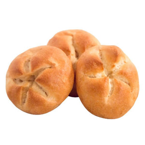 LETS ORG WHEAT BUNS PLAIN ROUND 30G