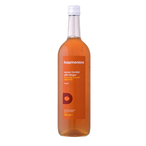 Organic Lemon Wginger Cordl 750Ml