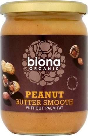 Organic Peanut Butter Smooth 500g