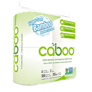 Organic Bathroom Tissue 4 Pack 300 Sheet