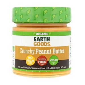 ERT GOODS ORG. PEANUT BUTTER SWEET CRUNCHY 220G