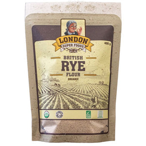 BRITISH ORG RYE FLOUR 300GM