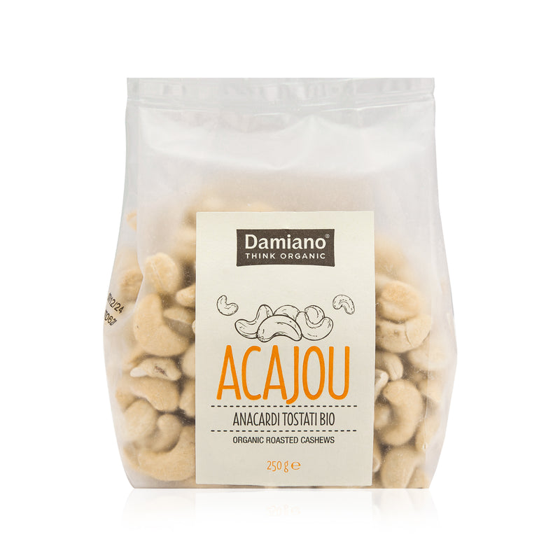 Organic Toasted Cashews 250g