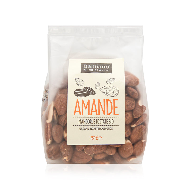 Organic Roasted Almonds 250g