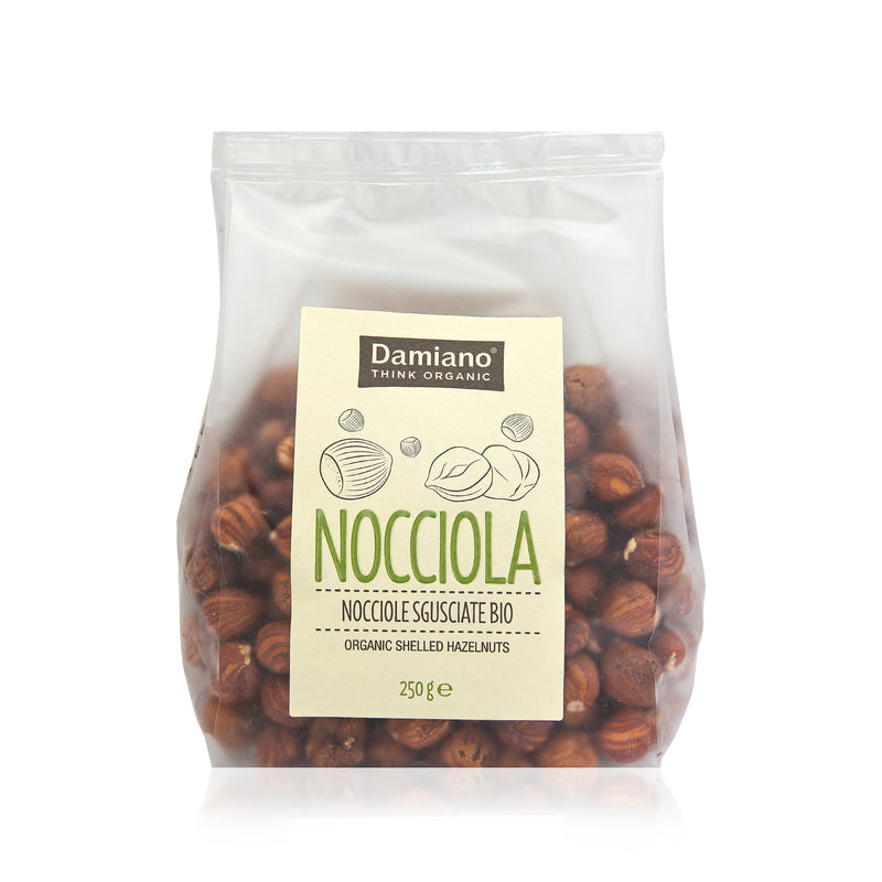 Organic Shelled Hazelnuts 250g