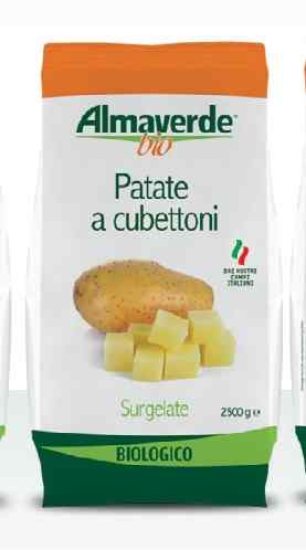 Organic Potatoes In Cubes 2.5kg