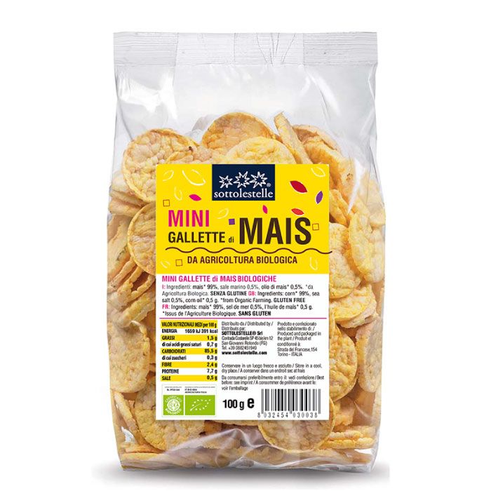 Organic Gallette Mini di Mais – Lets Organic