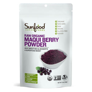 SUNFOOD MAQUI BERRY POWDER ORG. 4OZ