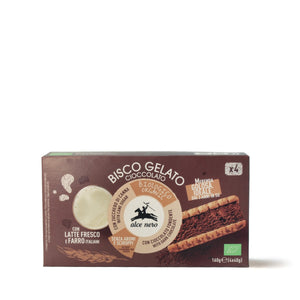 Organic Choco Sandwich Ice Cream 160gm