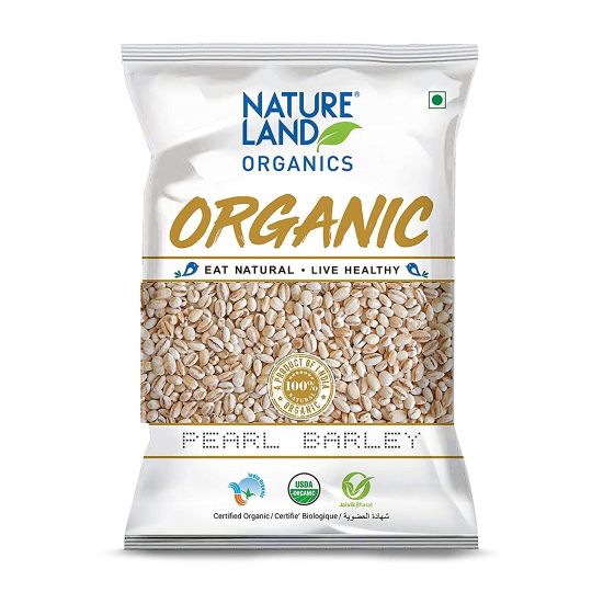 Nature Land Organic Pearl Barley 500G